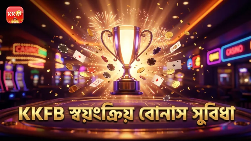 KKFB ডিপোজিটে স্বয়ংক্রিয় বোনাস পাওয়া যায় নিরাপদভাবে