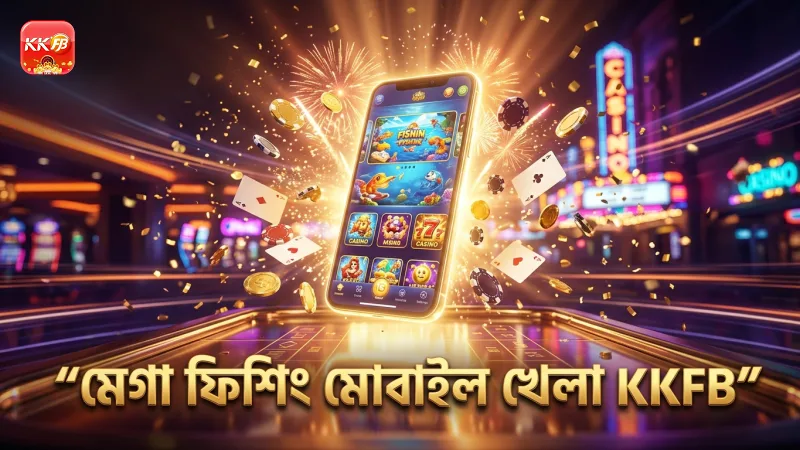 মোবাইল থেকে মেগা ফিশিং গেমের সুবিধাজনক খেলা KKFB তে।