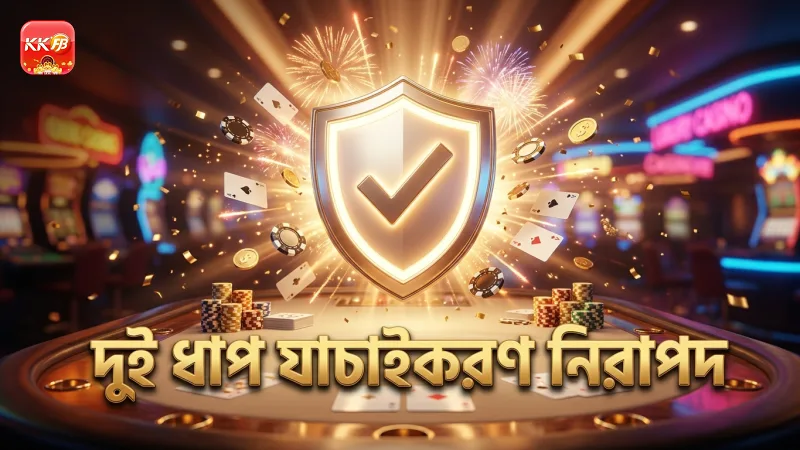দুই ধাপ যাচাইকরণ লেনদেন ঝুঁকি কমাতে সাহায্য করে।